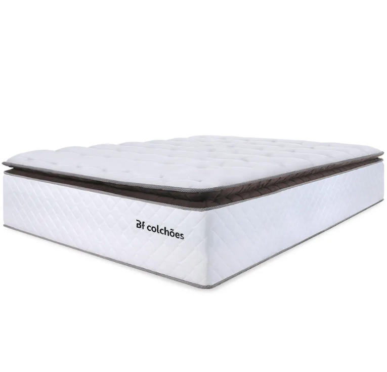 Premium Sleep com Pillow Top de Conforto e Molas Ensacadas